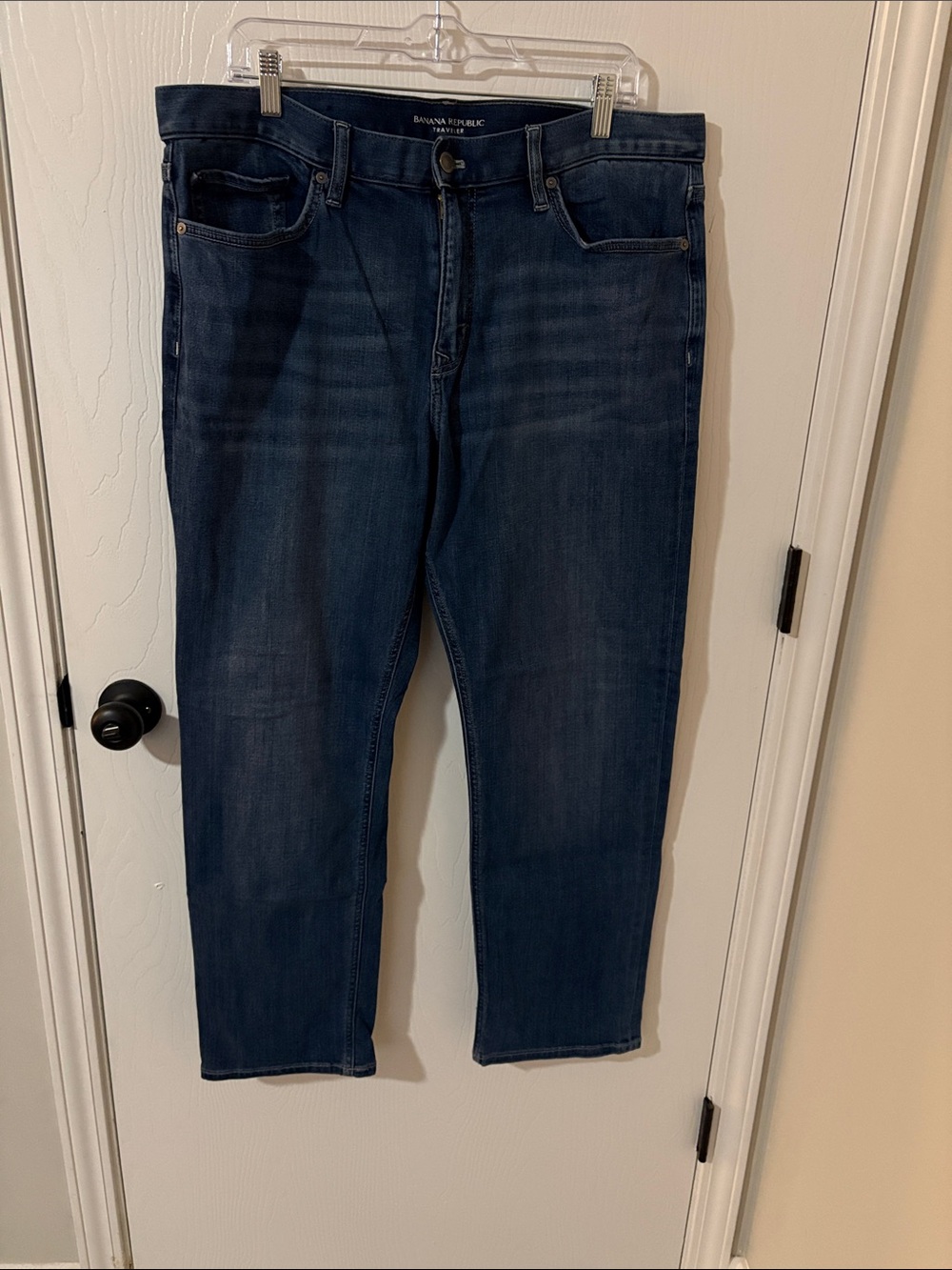 Banana Republic Men's Dark Indigo Straight Jeans 36x30